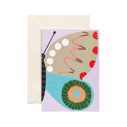 Purple Butterfly Card