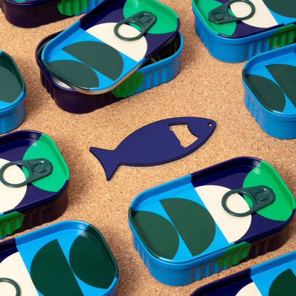 Tin Fish Bottle Opener