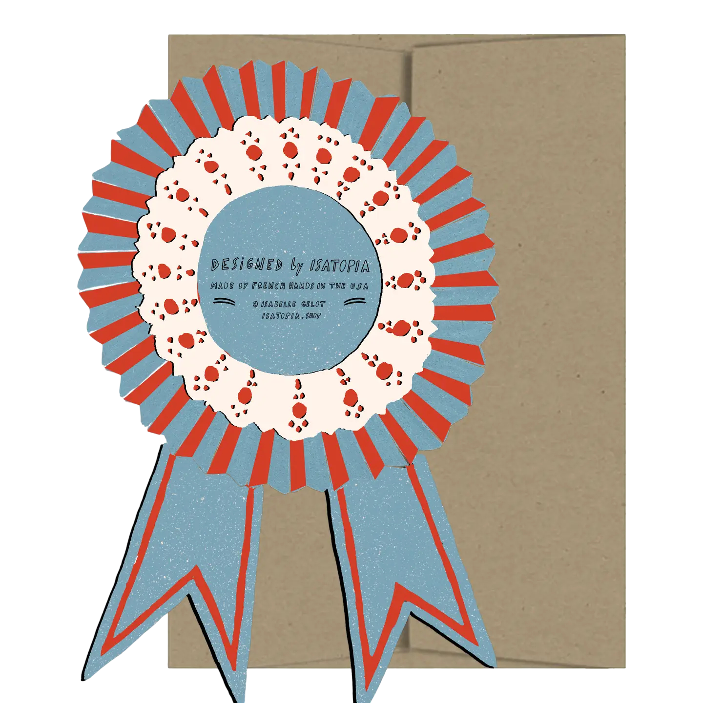 Bravo Medallion Die Cut Card
