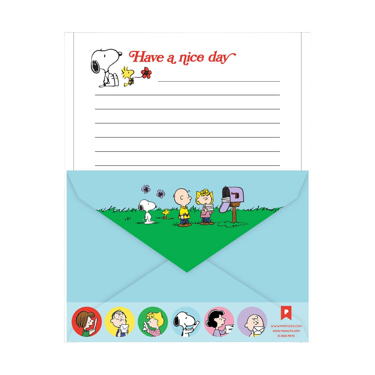 Peanuts Nice Day Letter Kit