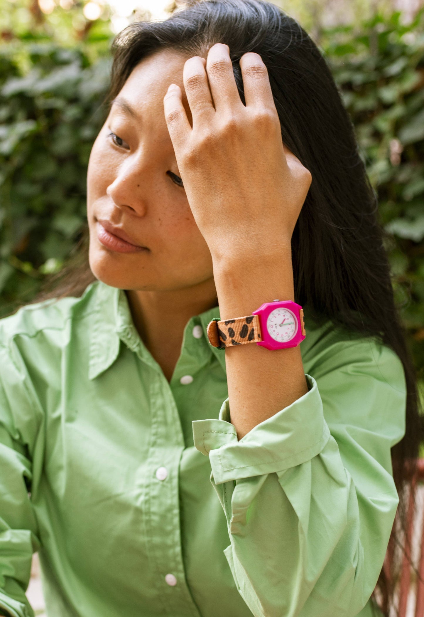 Mini Kyomo x Taxi Brousse Watch - Leopard