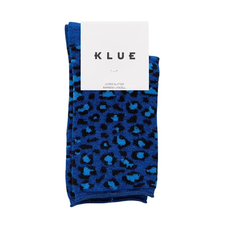Leopard Glitter Socks