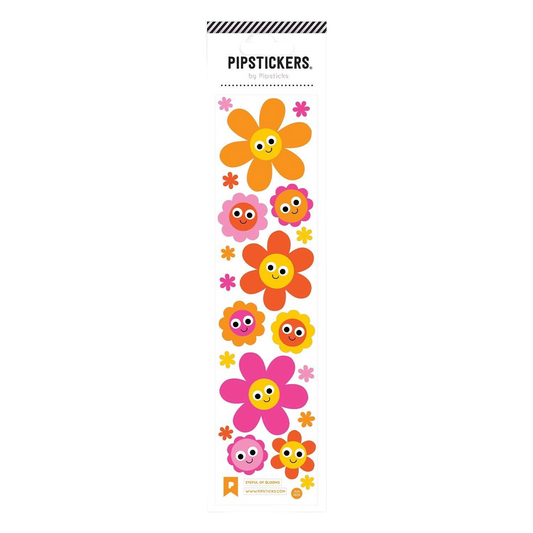 Googly Eyed Eyeful of Blooms Stickers