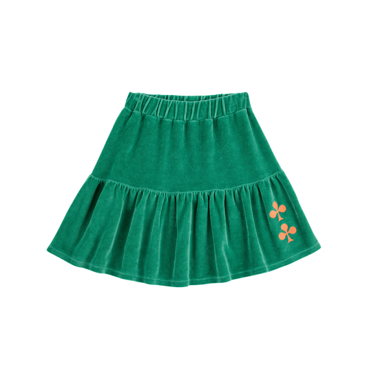 Clover Velvet Skirt