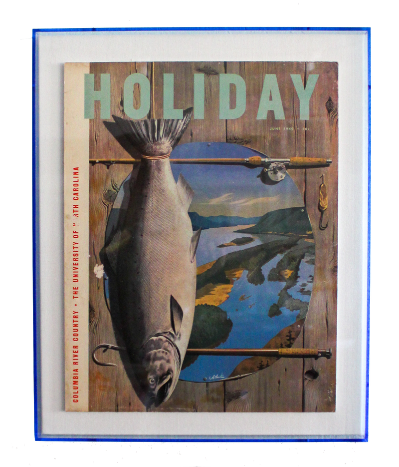 Framed Holiday Magazine Cover - June 1949 "Colombia River Country"