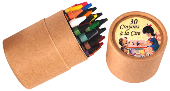 Box of 30 Mini Crayons