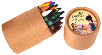 Box of 30 Mini Crayons