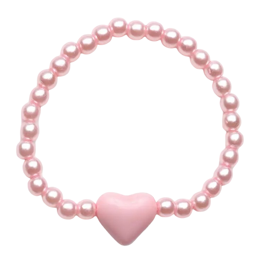 Heart Bracelet - Pink