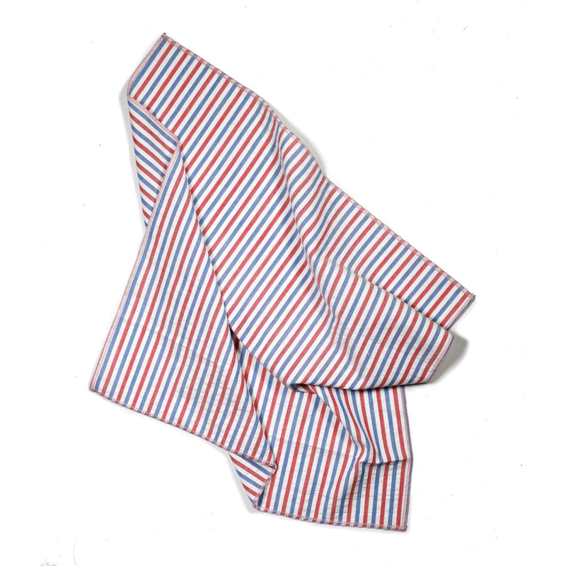 Primary Color Striped Napkins - Set of 4