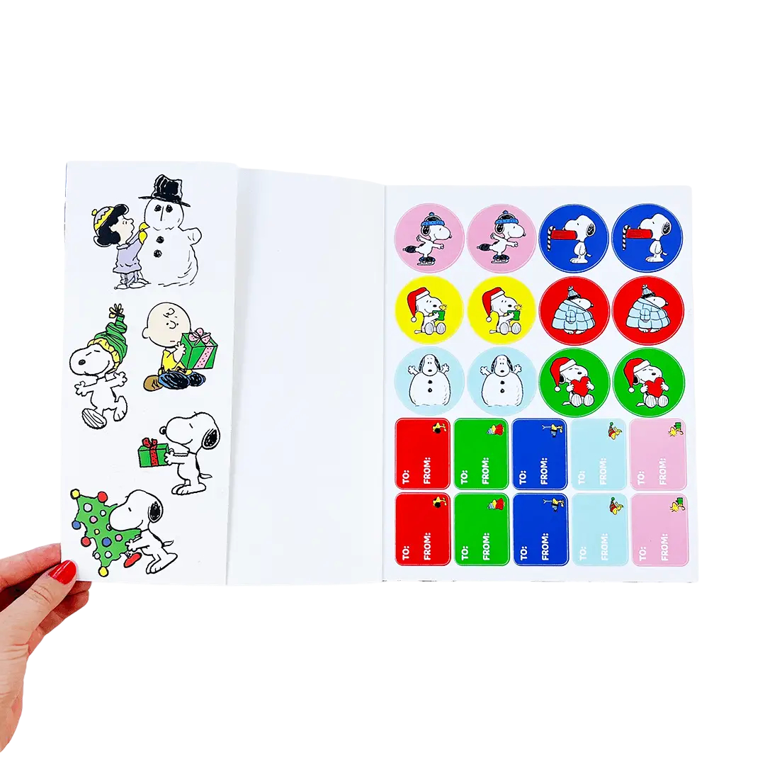 Peanuts Holiday Wrapping Paper Book