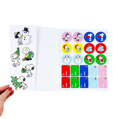 Peanuts Holiday Wrapping Paper Book