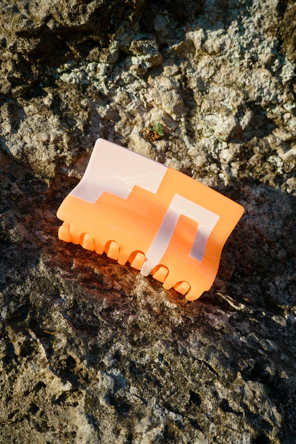 Greca Claw Clip - Pink