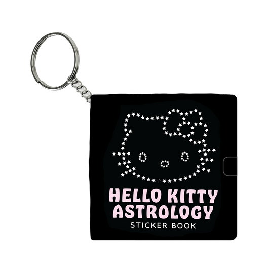 Hello Kitty Astrology Sticker Book Keychain