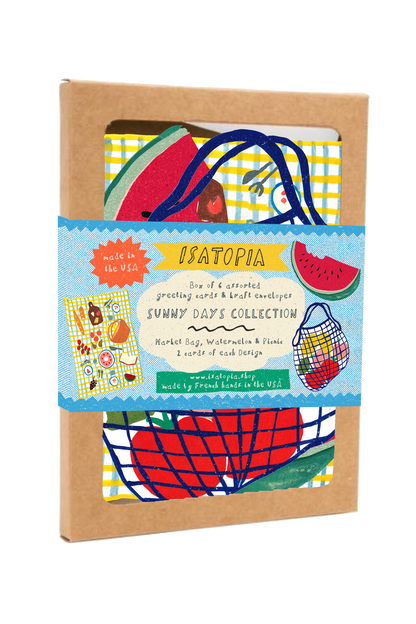 Sunny Days Cards - Set of 6