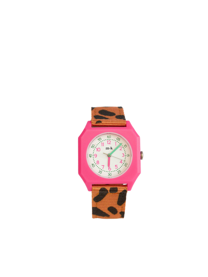 Mini Kyomo x Taxi Brousse Watch - Leopard