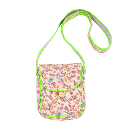 Quilted Cross Body Satchel Bag