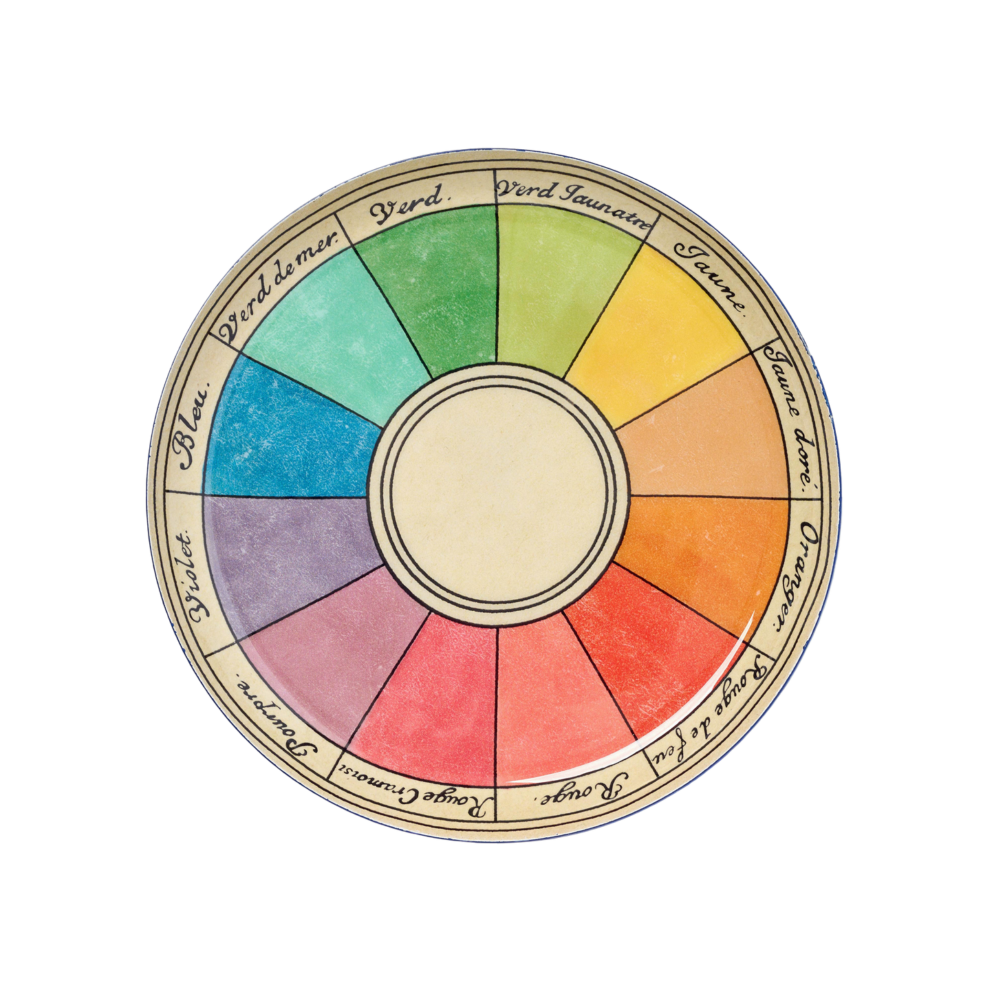 Round Enamel Tray - Cercle Chromatique