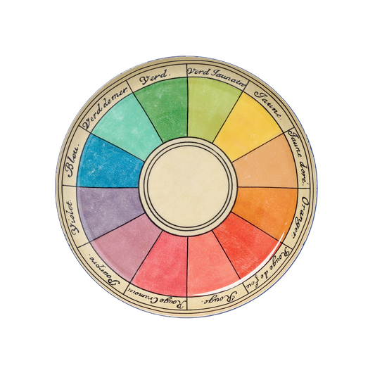Round Enamel Tray - Cercle Chromatique