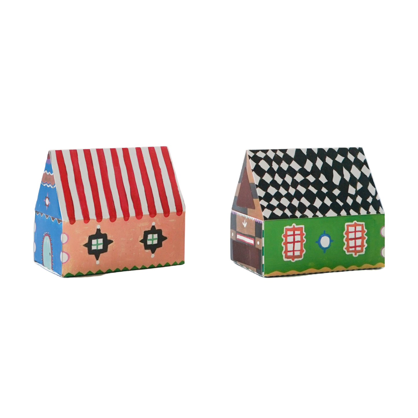 House Shaped Matchbook & Matches Set