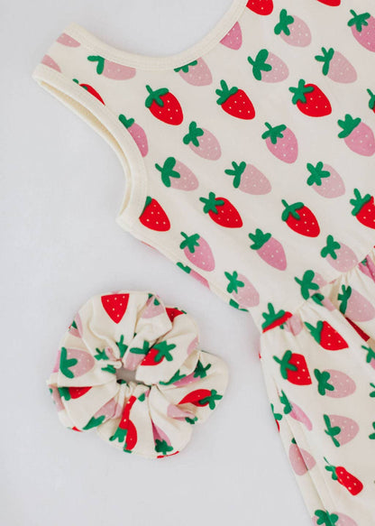 Sleeveless Twirl Dress - Strawberry Blush
