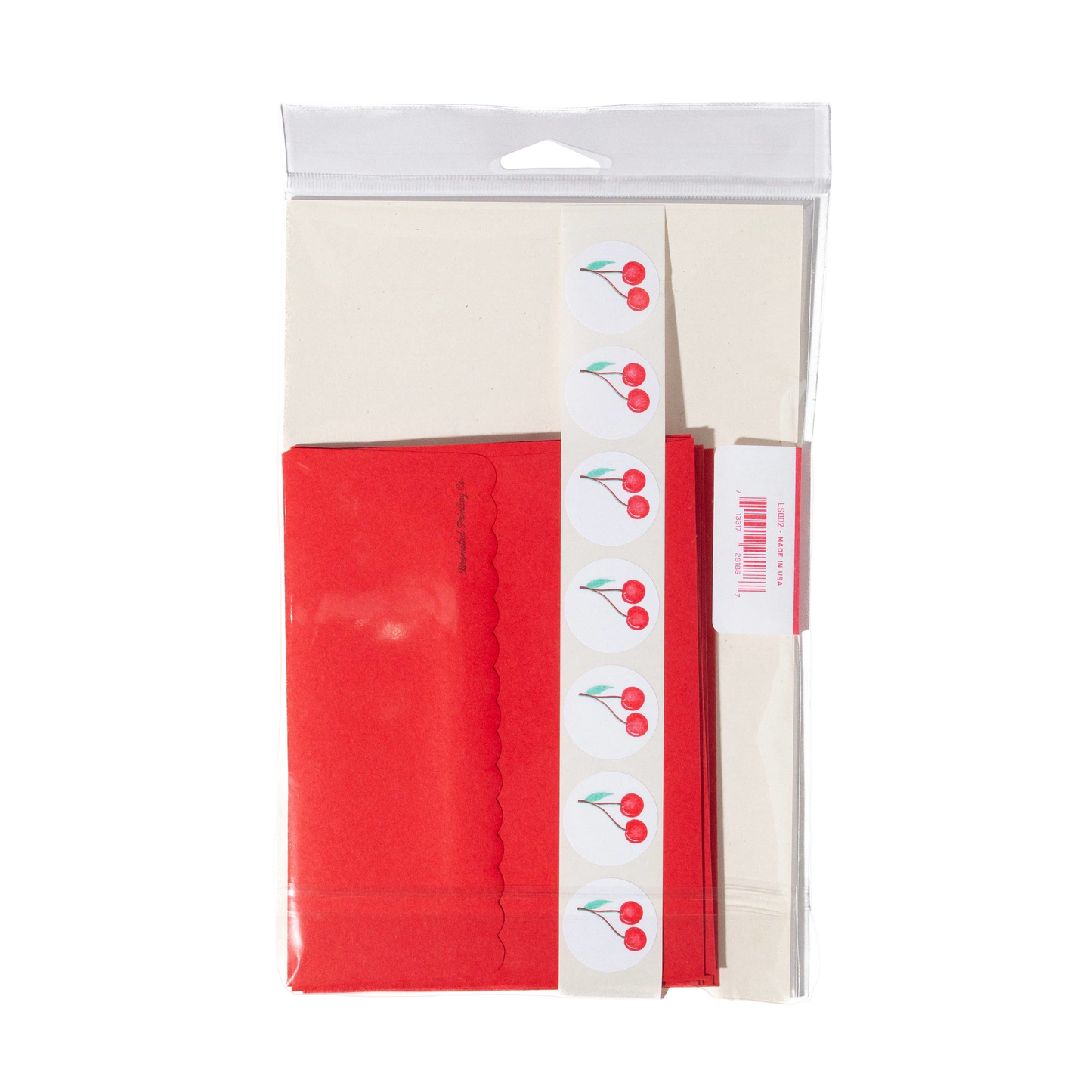 Letter Writing Set - Cherry