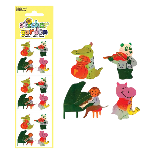 Jewel Jazz Animals Stickers