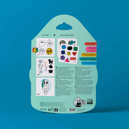 Montessori Sticker Book - Shapes