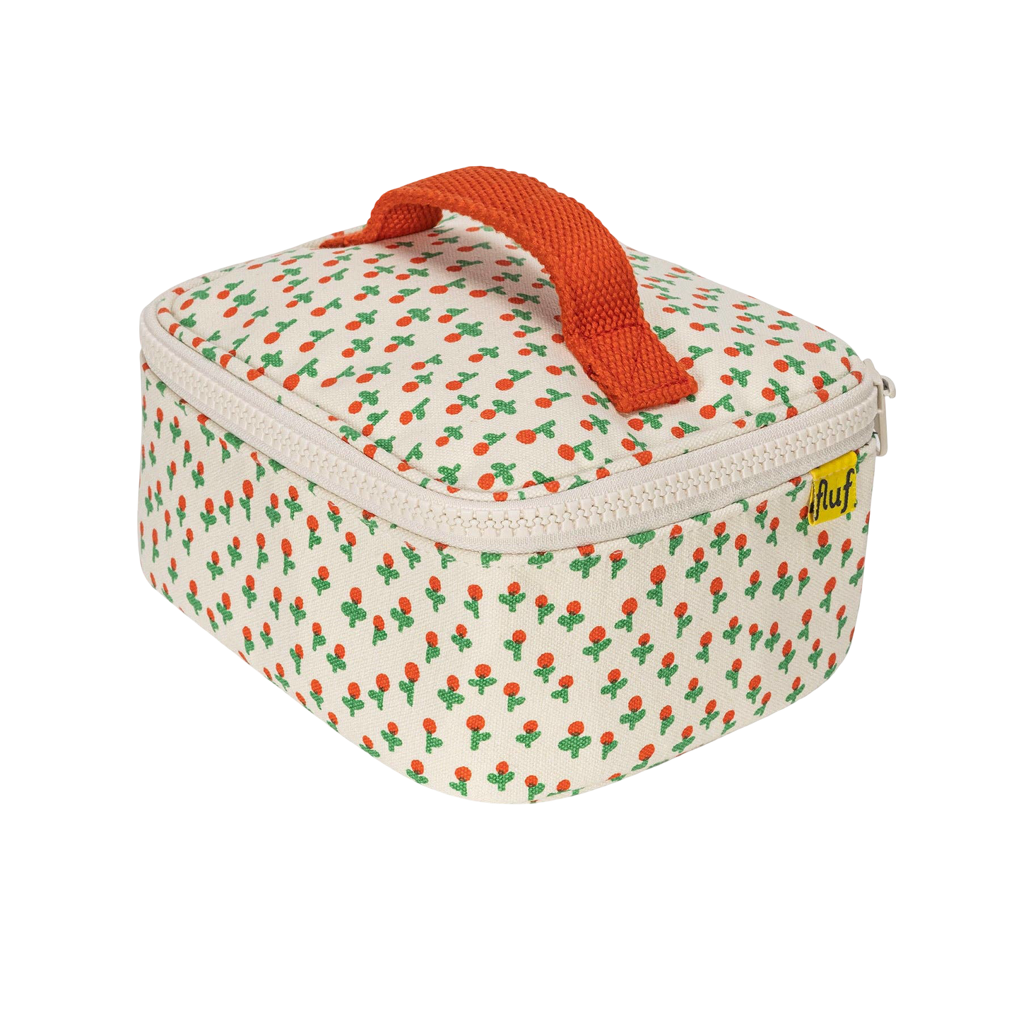 Mini Zip Cube Bag - Tiny Roses