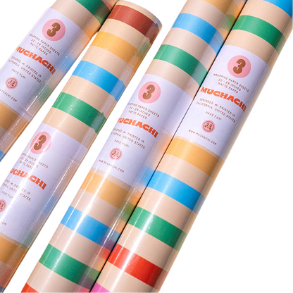 Chachi Wrapping Paper - Roll of 3 Sheets