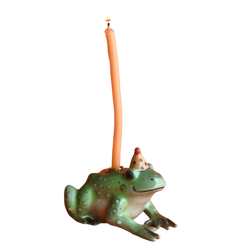 Charming Frog Cake Topper