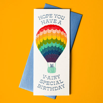 V-Airy Special Birthday Risograph Card