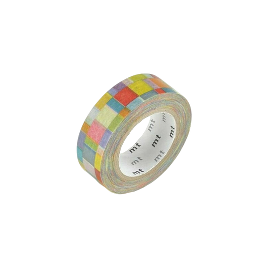 Mosaic Bright Washi Tape - 15mm (3m)