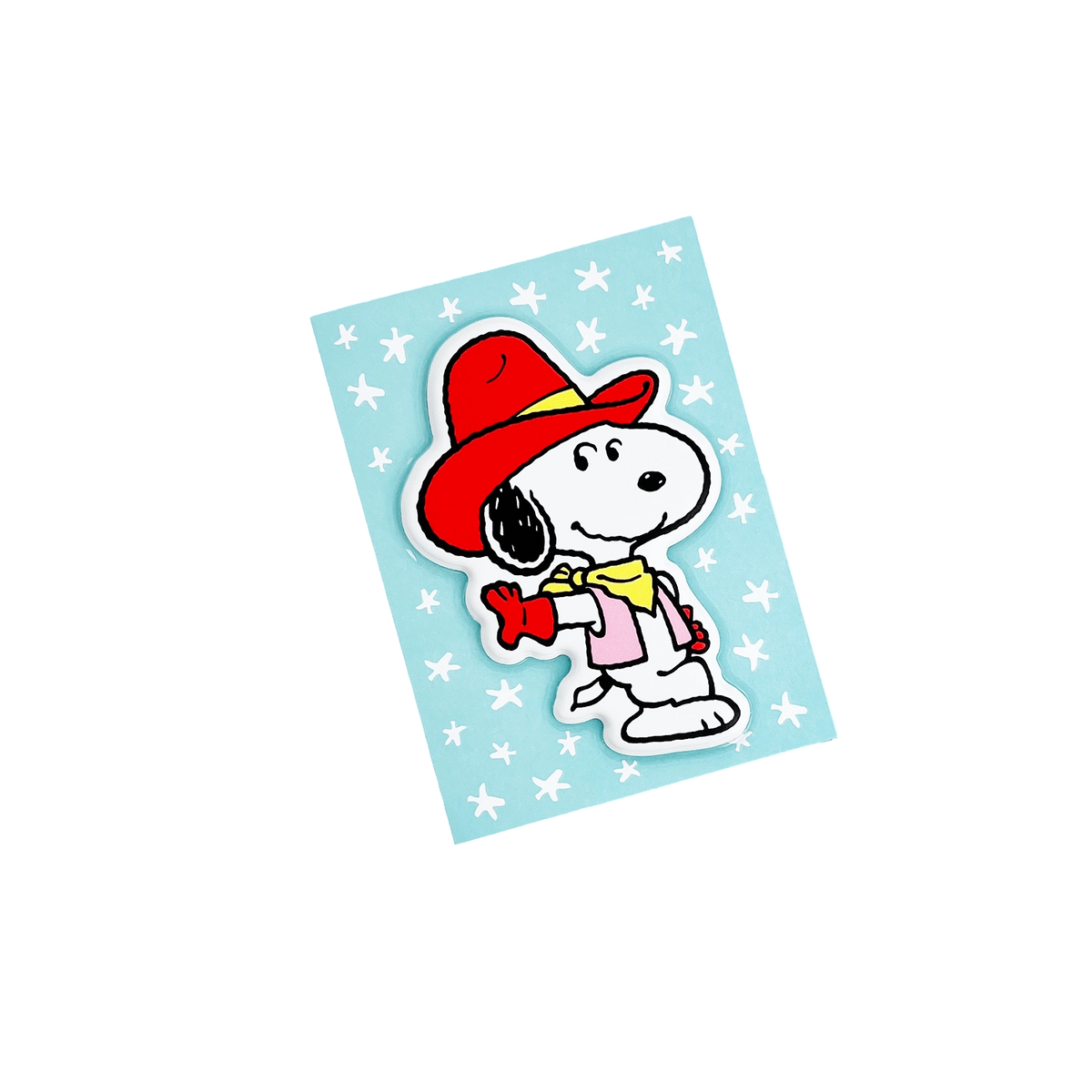 Cowpoke Snoopy Card