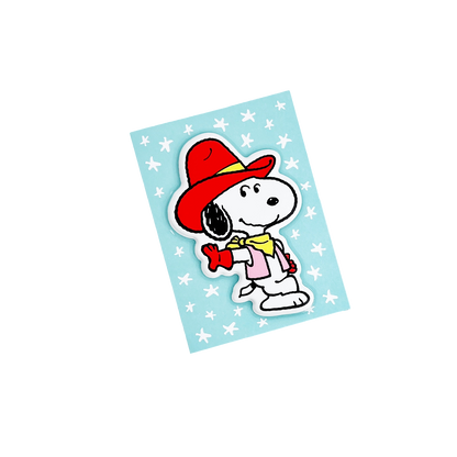 Cowpoke Snoopy Card