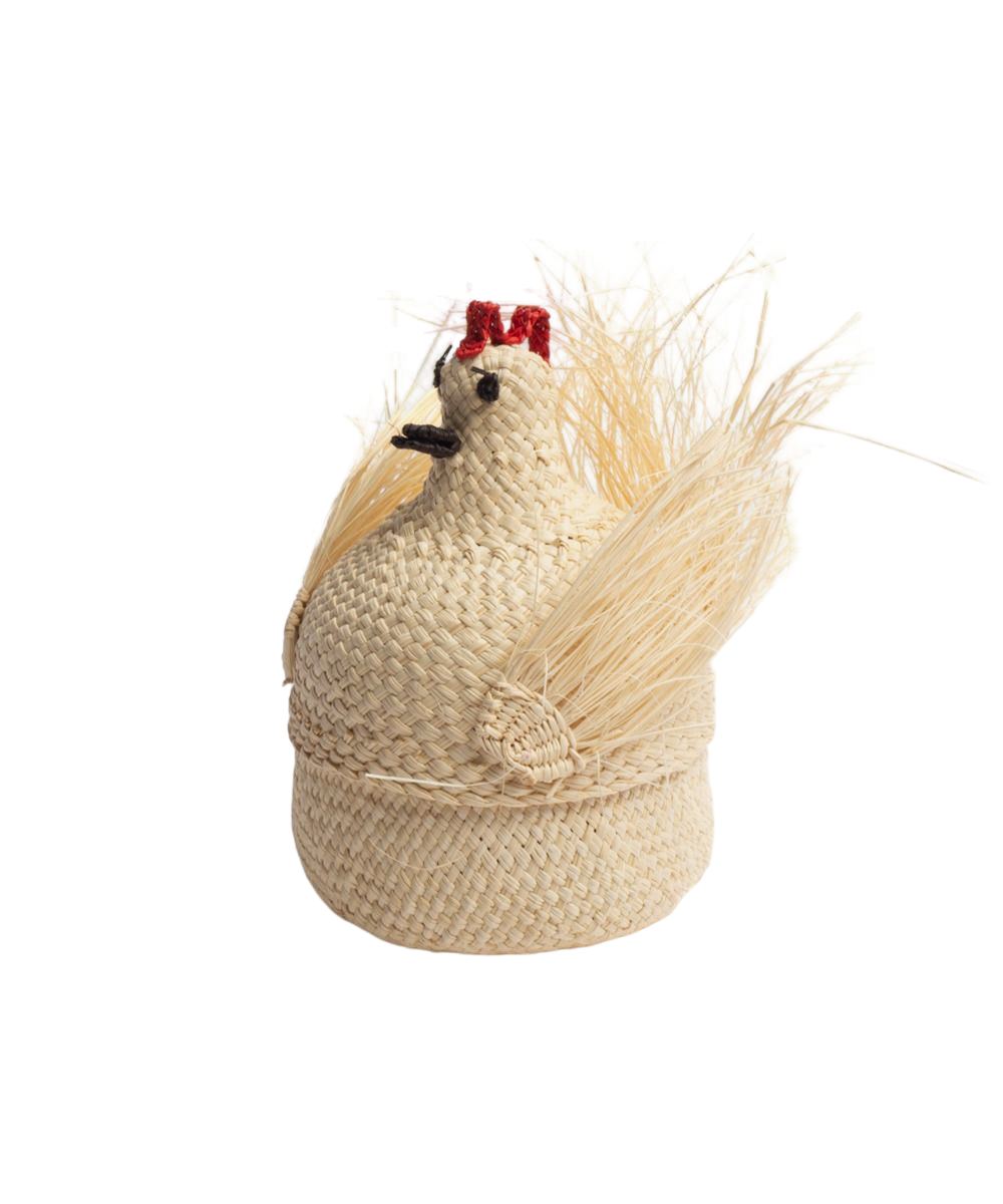 Woven Chicken Basket