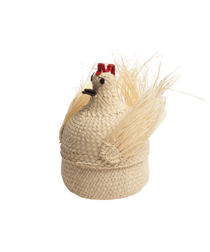 Woven Chicken Basket