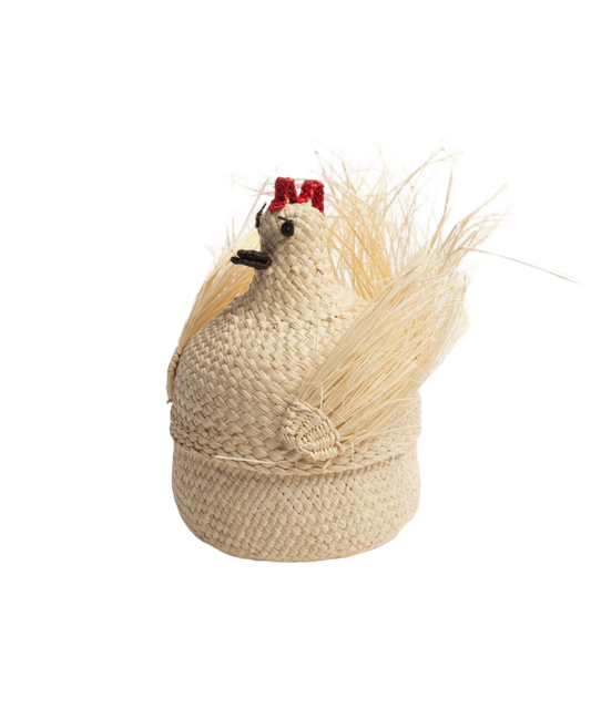 Woven Chicken Basket