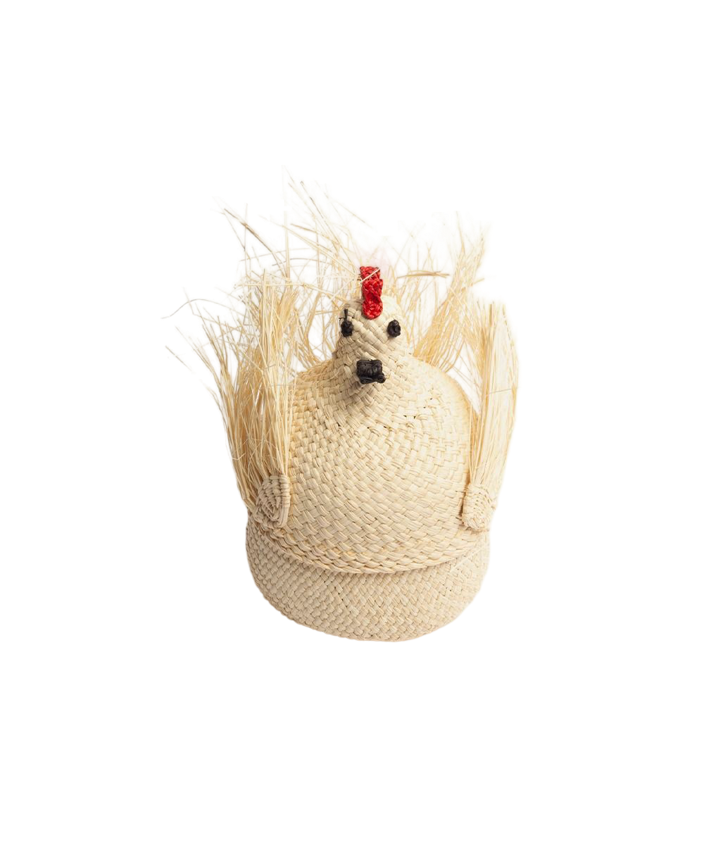 Woven Chicken Basket