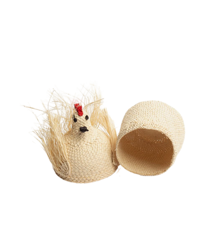 Woven Chicken Basket