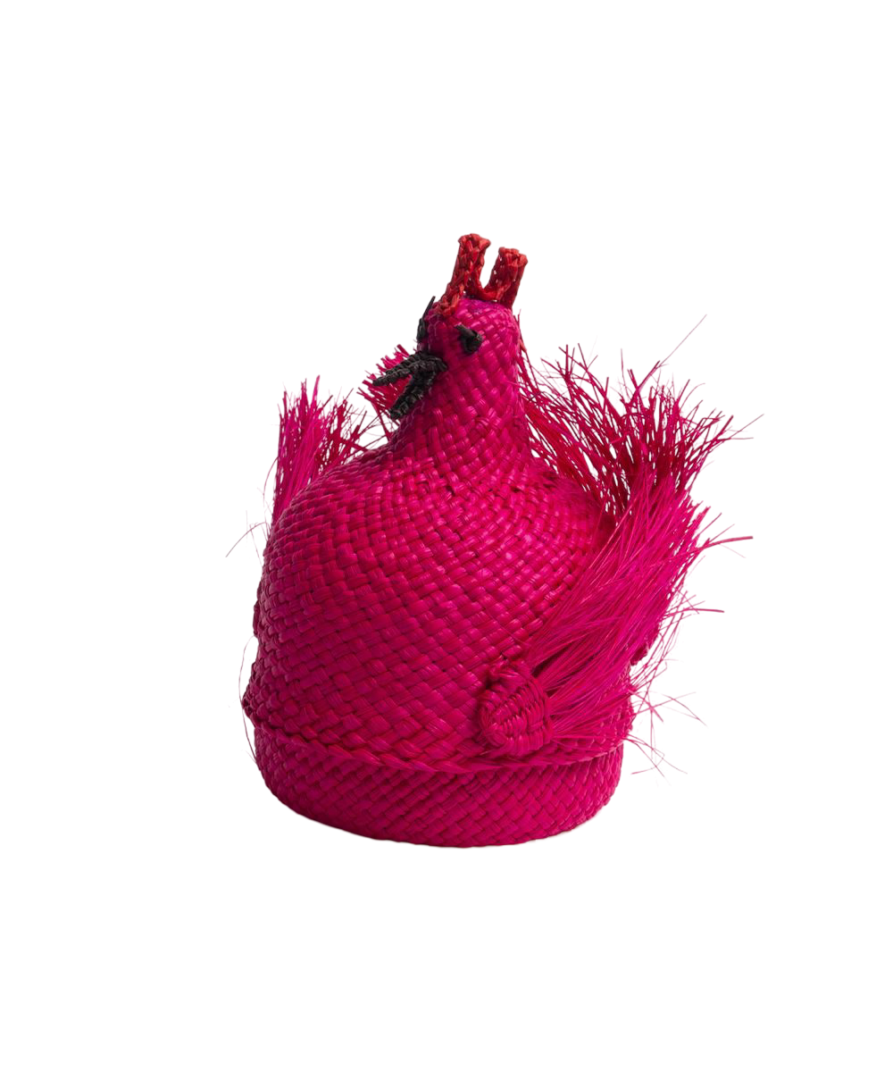 Woven Chicken Basket