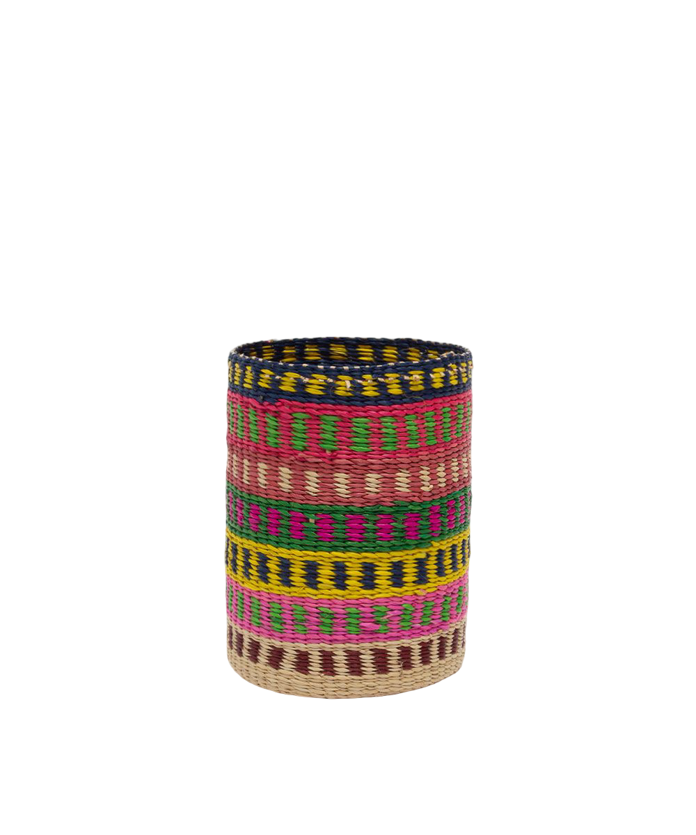 Woven Mixed Pattern Bottle Holder