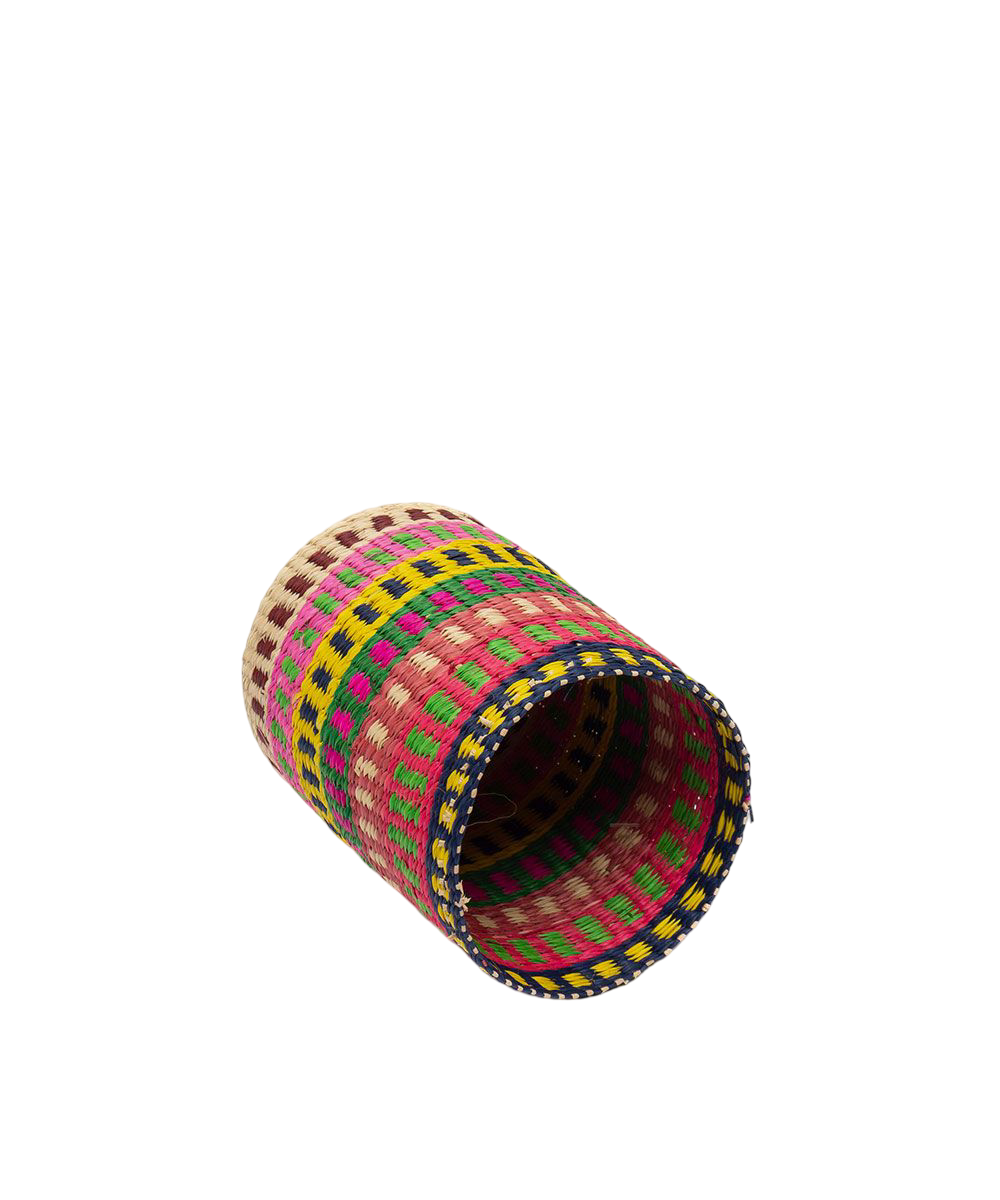 Woven Mixed Pattern Bottle Holder