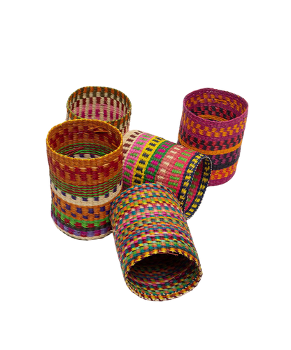 Woven Mixed Pattern Bottle Holder