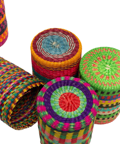 Woven Mixed Pattern Bottle Holder