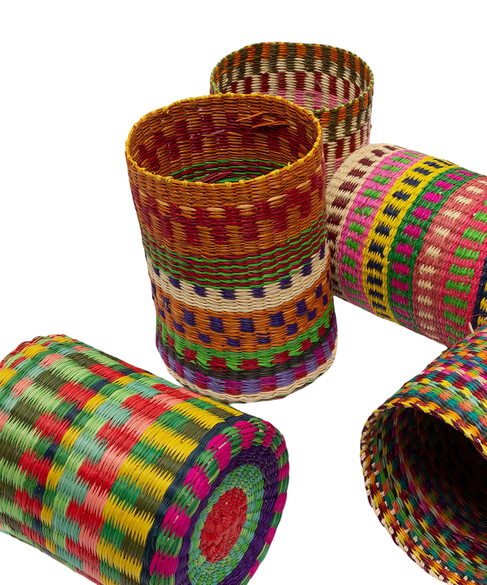 Woven Mixed Pattern Bottle Holder