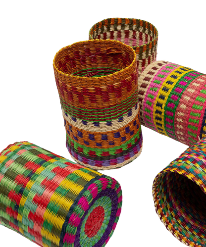 Woven Mixed Pattern Bottle Holder
