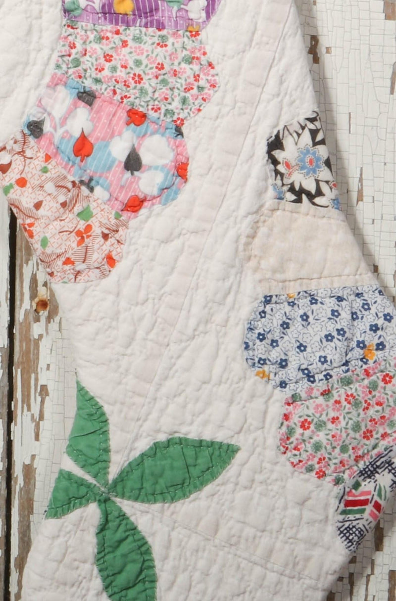 Vintage Quilt Stocking No. 1