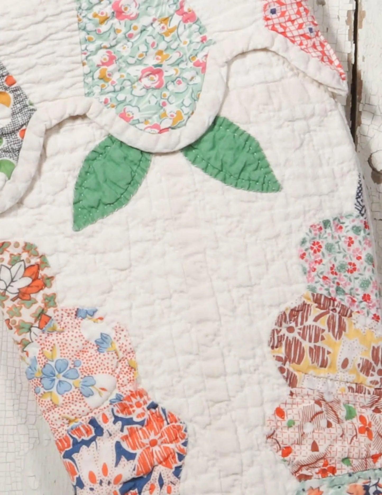 Vintage Quilt Stocking No. 5