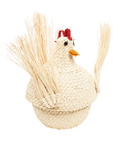 Woven Chicken Basket