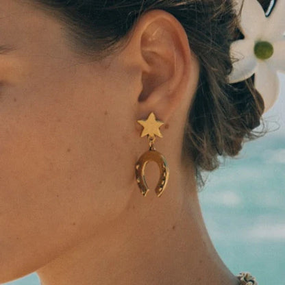 Lucky Horseshoe Earrings